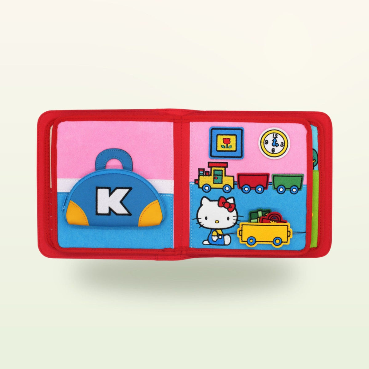My First Book Hello Kitty (rojo) + Set con mochila