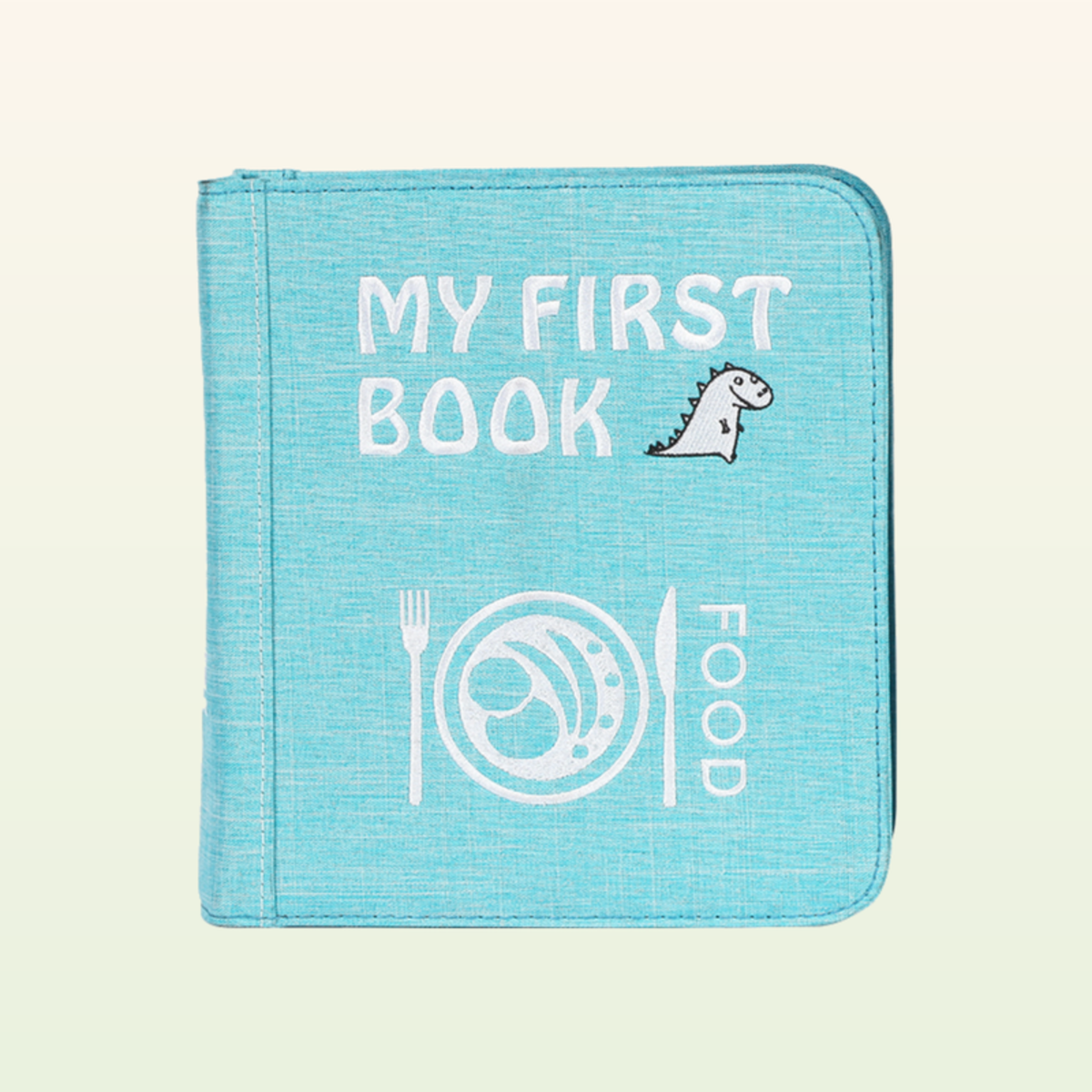 My First Book Pequeños gourmets (azul claro) + Set con mochila