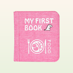 My First Book Pequeños gourmets (rosa) - Quiet Book