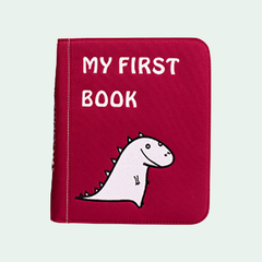 My First Book Mi día a día (rojo) - Quiet Book
