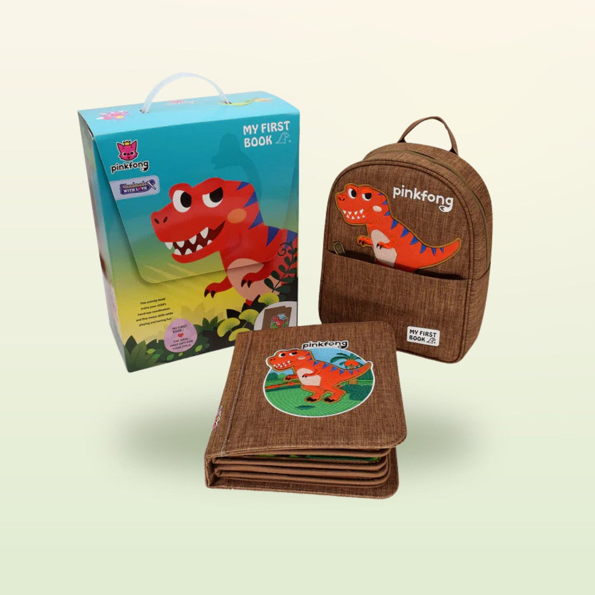 My First Book T-Rex + Set con mochila