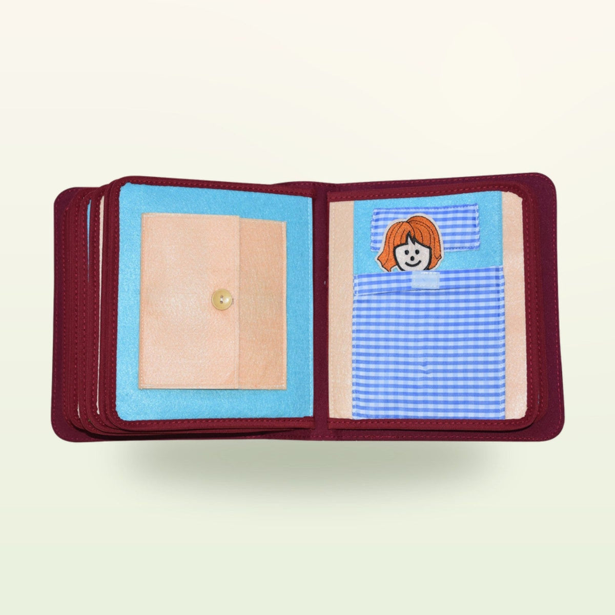 My First Book Mi día a día (azul) + Set con mochila