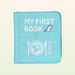 My First Book Pequeños gourmets (azul claro) - Quiet Book