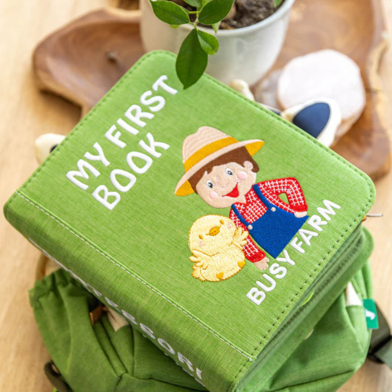 My First Book Granja + Set con mochila