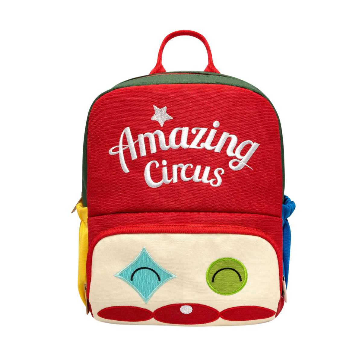 Children's backpack in circus design from My First Book – matching accessory for the quiet book