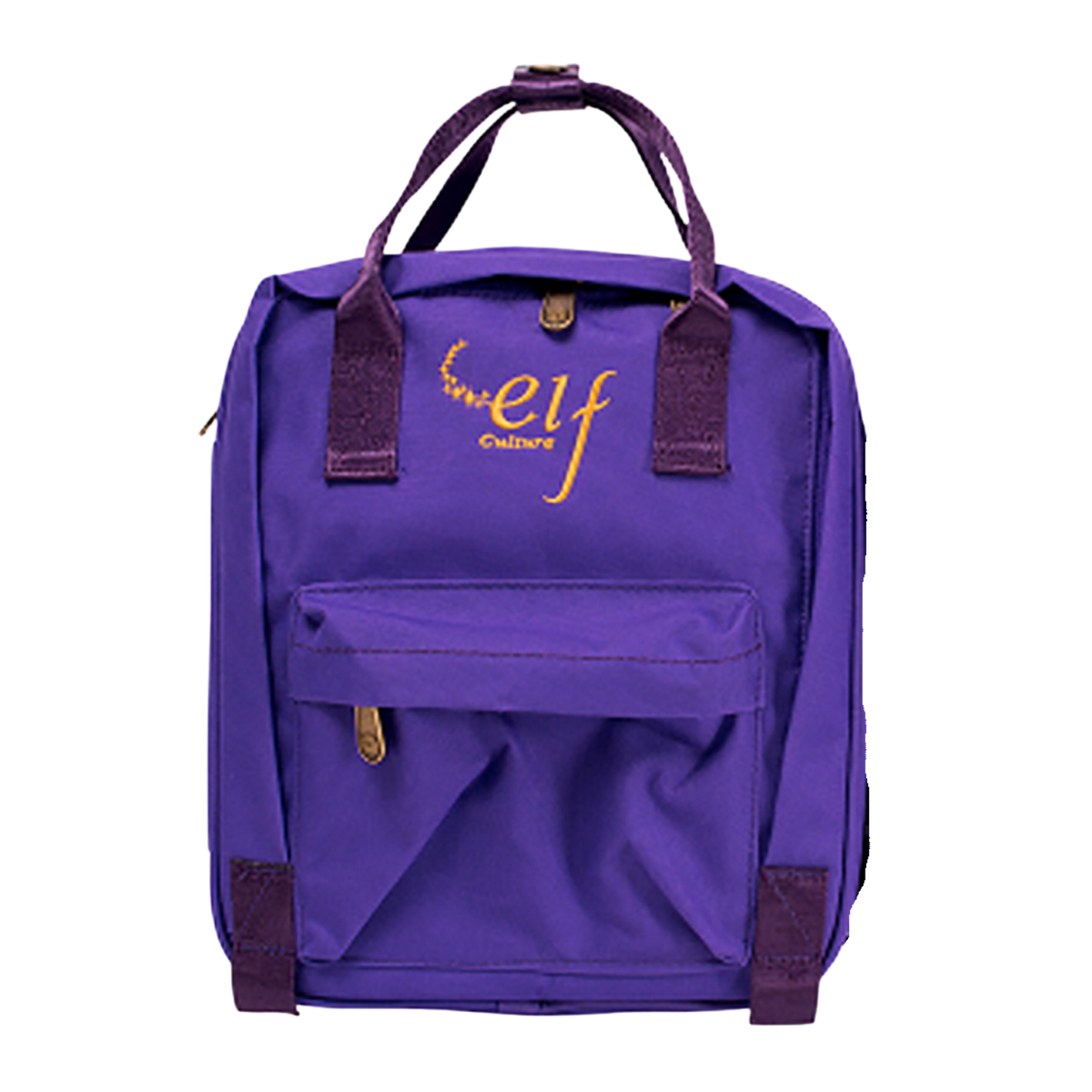 Children's backpack in Dressing design (purple) from My First Book – matching accessory for the quiet book