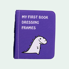 My First Book Armario (lila) - Quiet Book