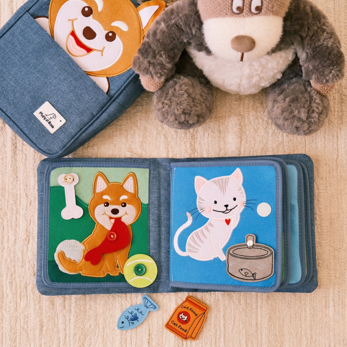 My First Book Pet Friends + Set con mochila