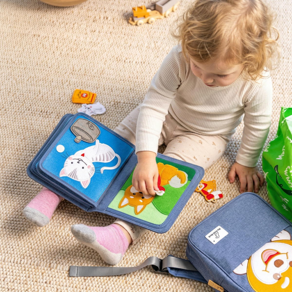 My First Book Pet Friends + Set con mochila